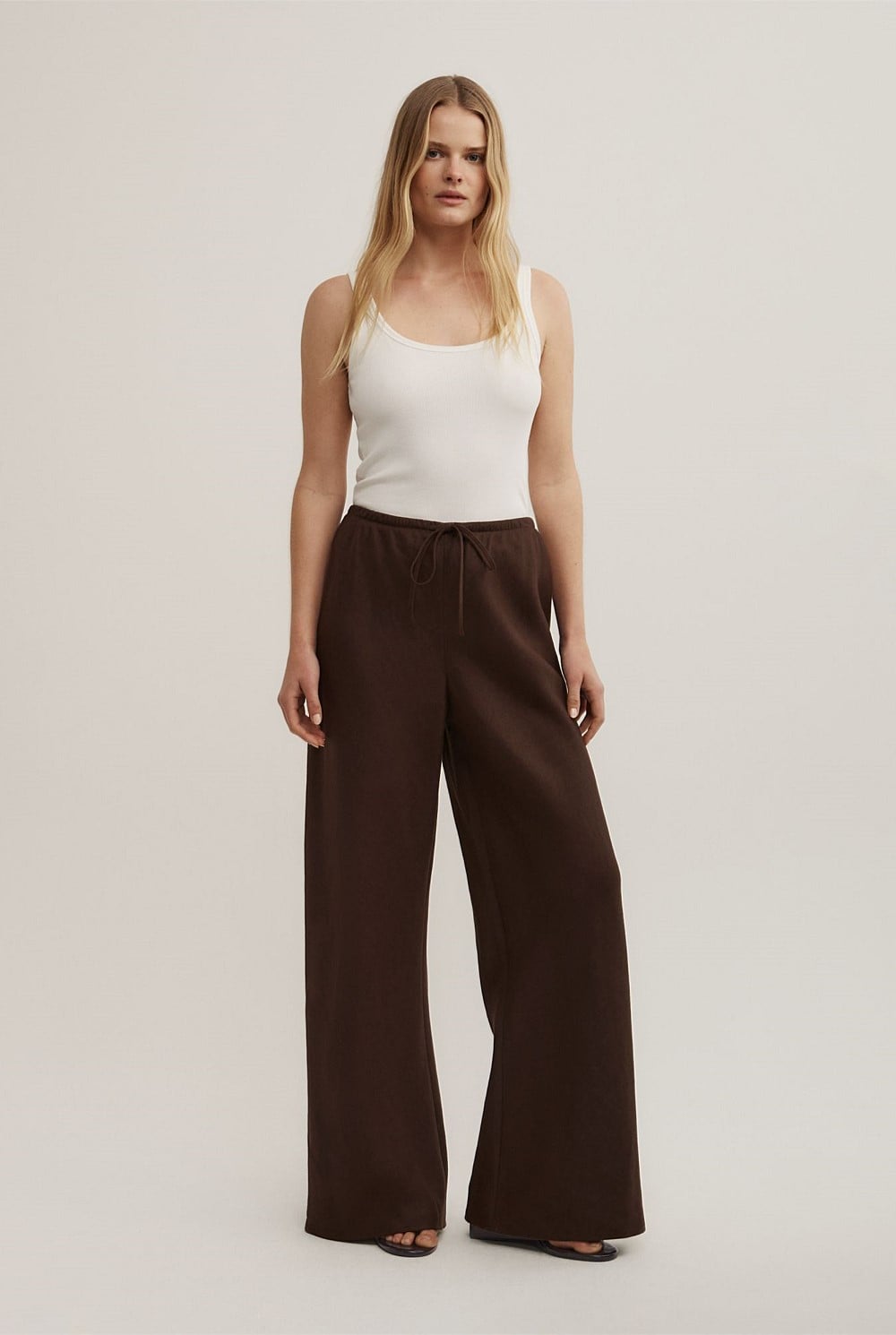 Bias Linen Pant