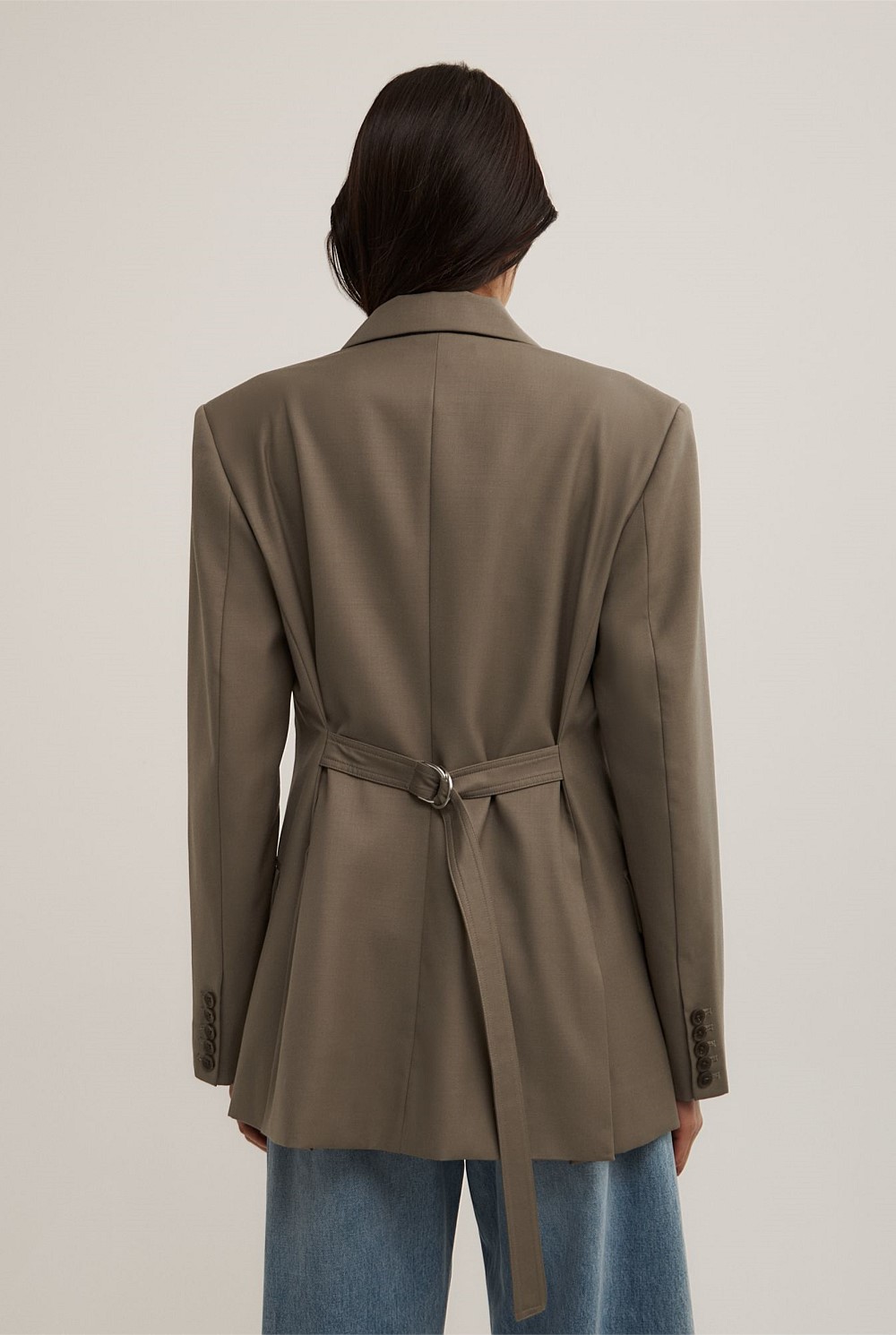 Tab Detail Blazer