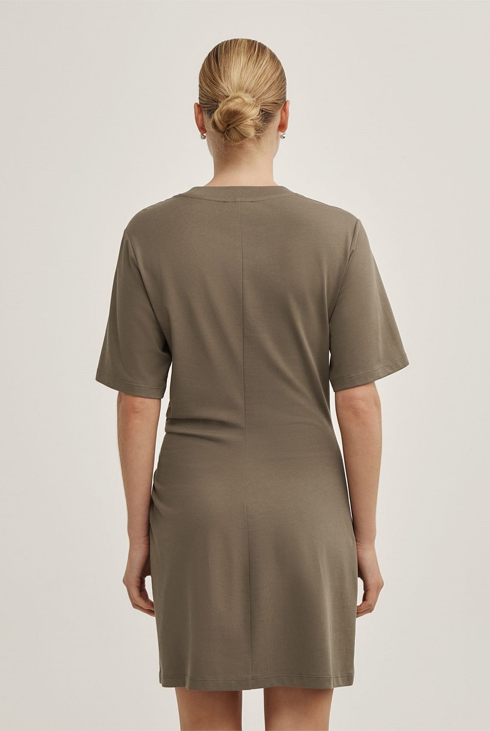 Twist Detail Mini Dress
