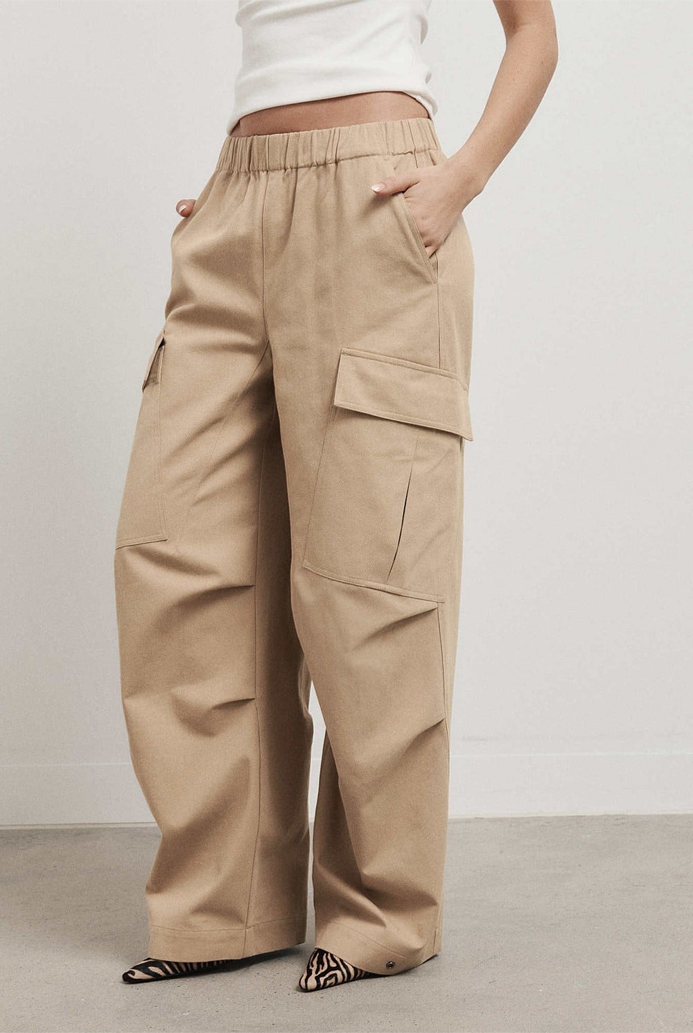 Pull On Cargo Pant