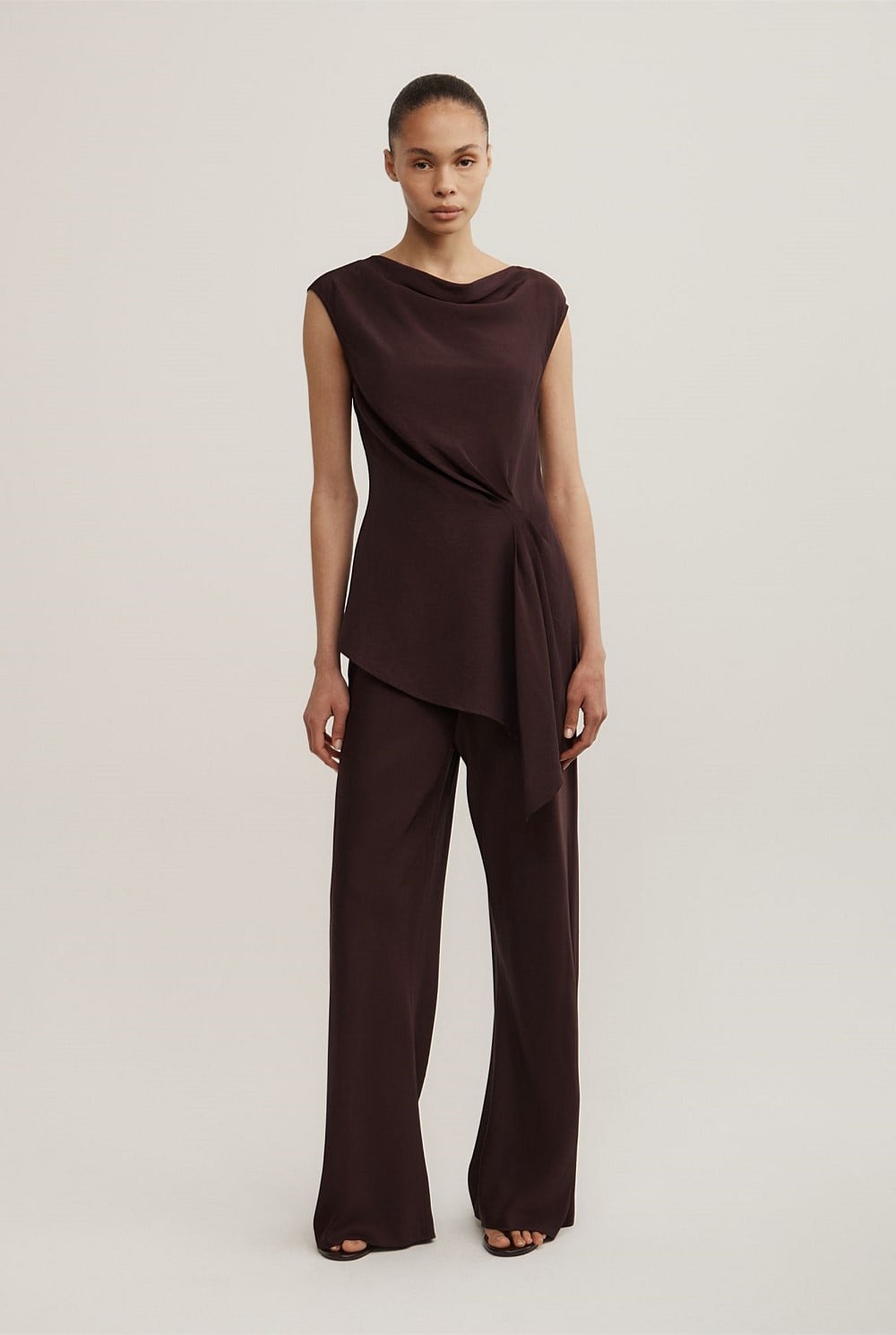 Tuck Drape Shirt