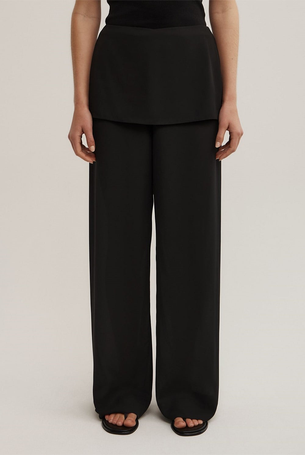 Sheer Overlay Pant