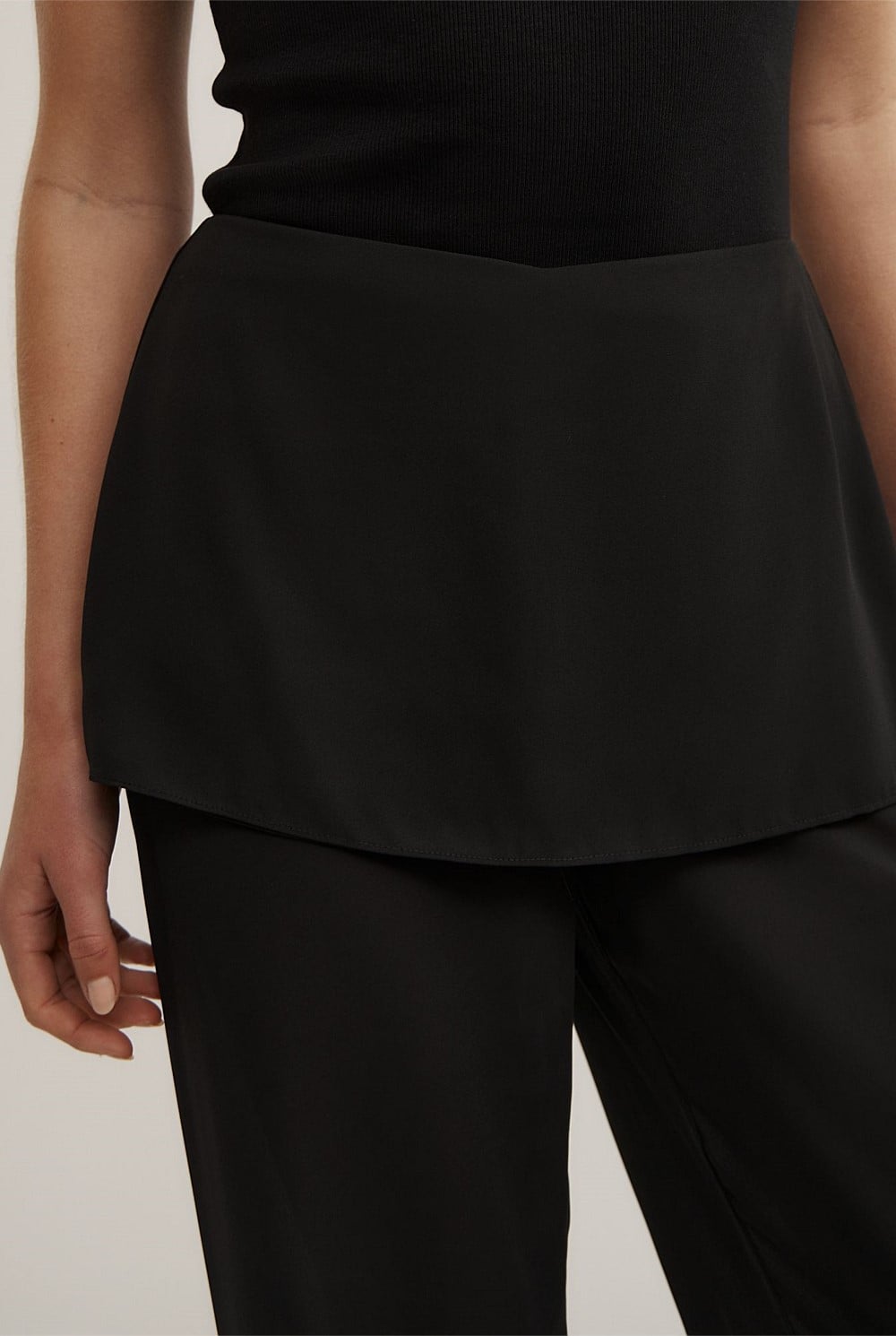 Sheer Overlay Pant