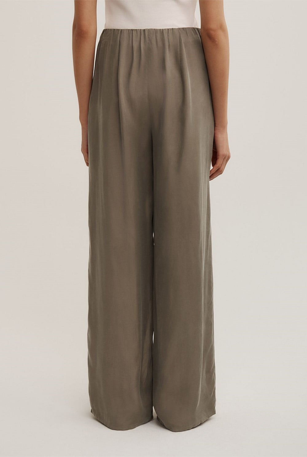Pull On Cupro Pant
