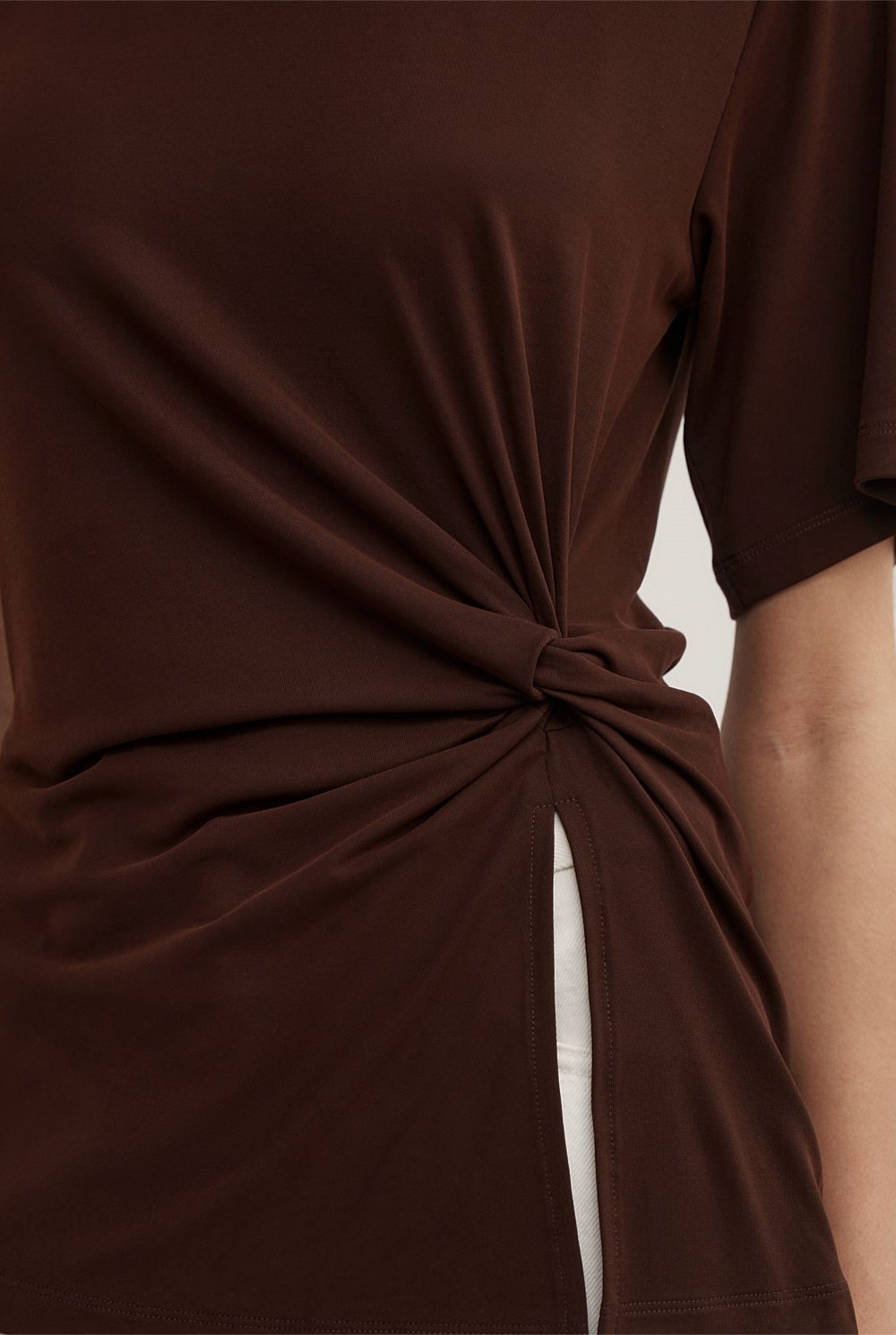 Twist Detail T-Shirt