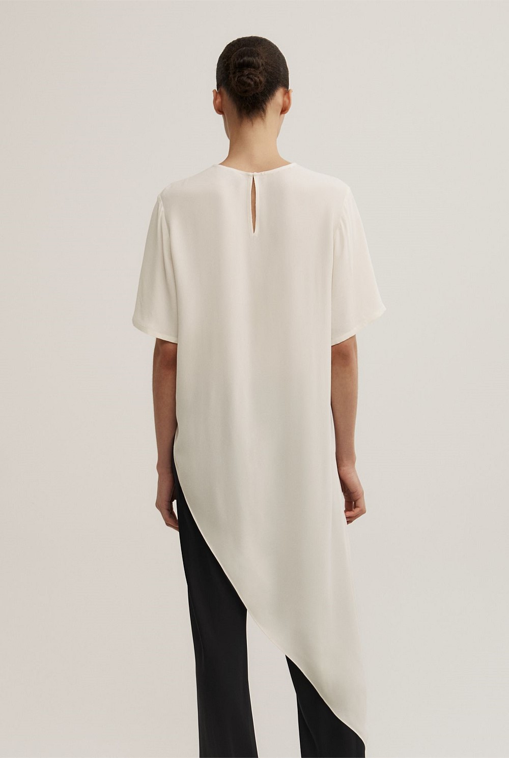 Asymmetric Longline T-Shirt