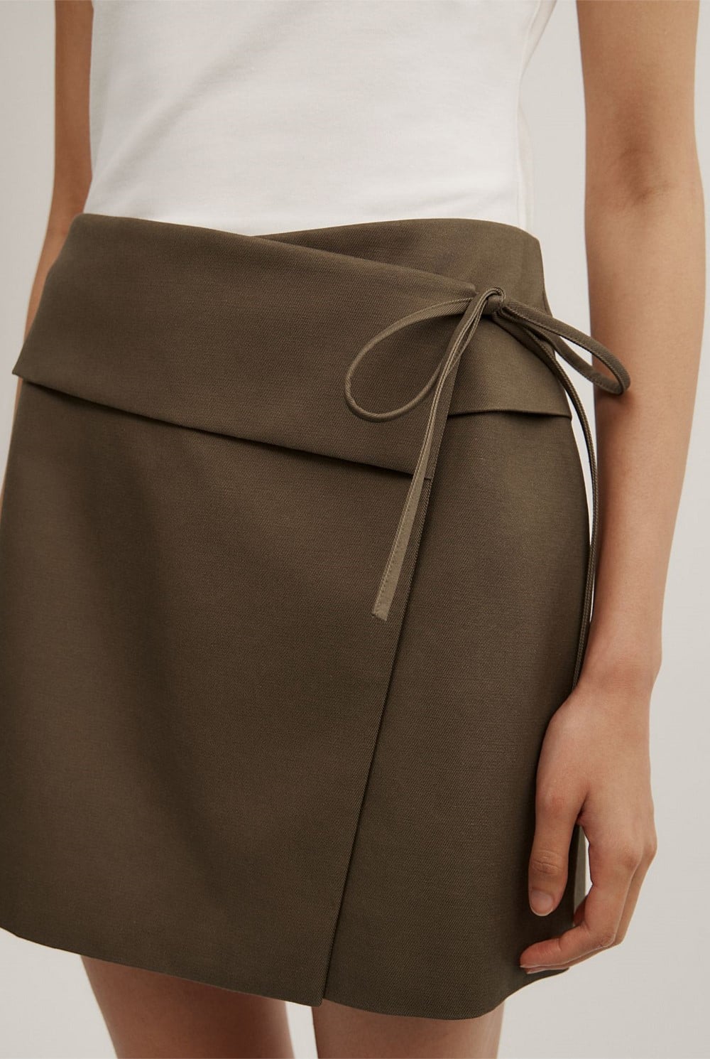 Wrap Tie Skirt