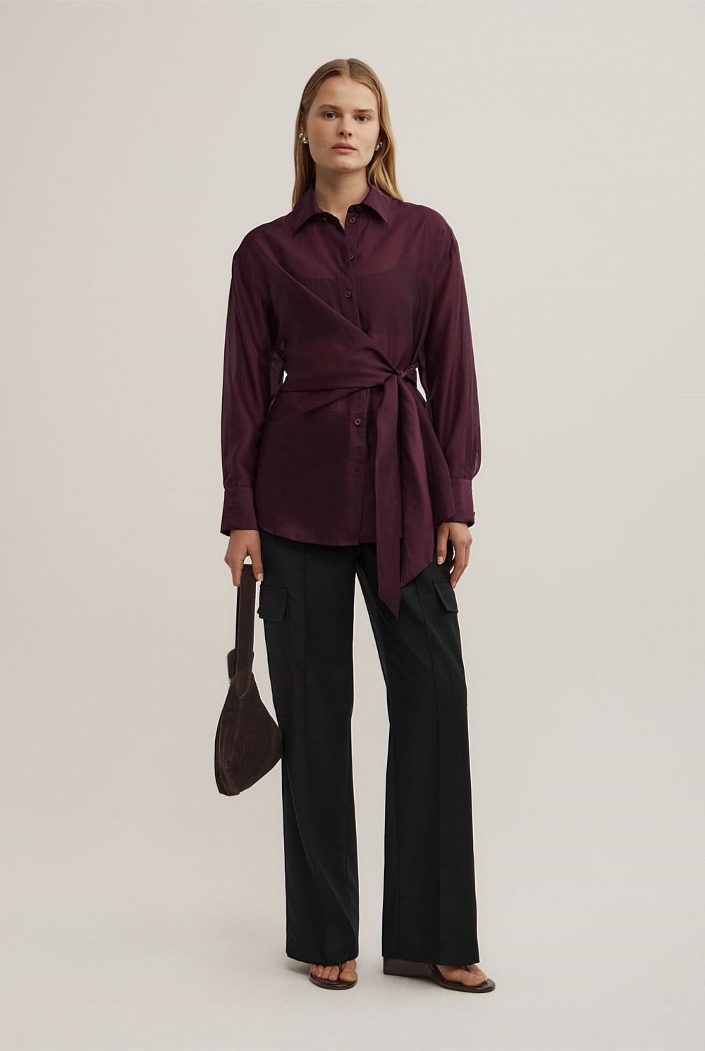 Button Tie Up Shirt