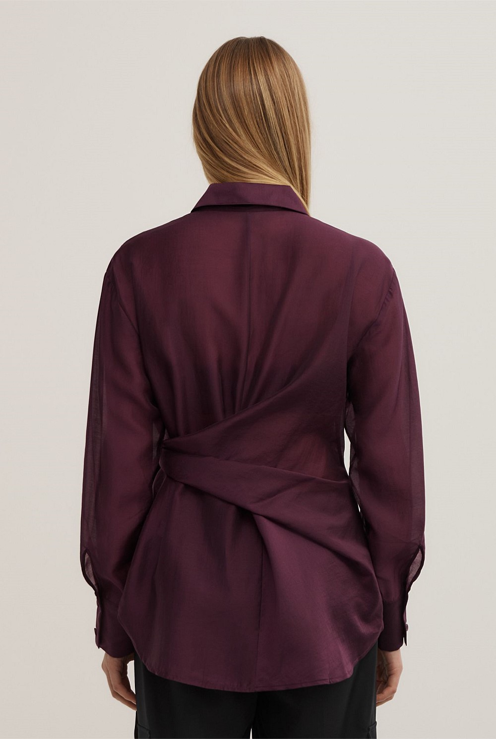 Button Tie Up Shirt