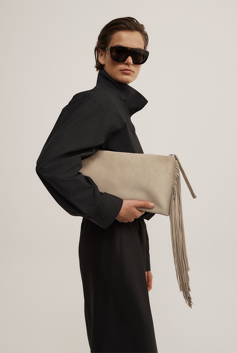 Dakota Leather Clutch