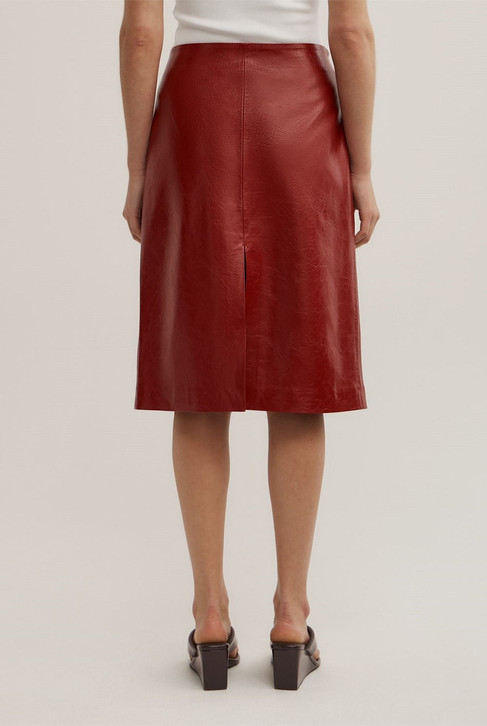 Split Midi Skirt