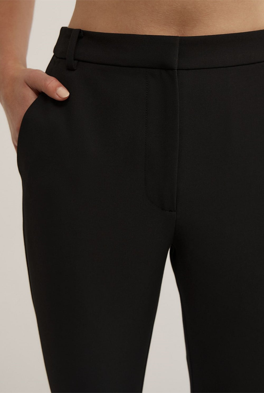 Slim Leg Capri Pant