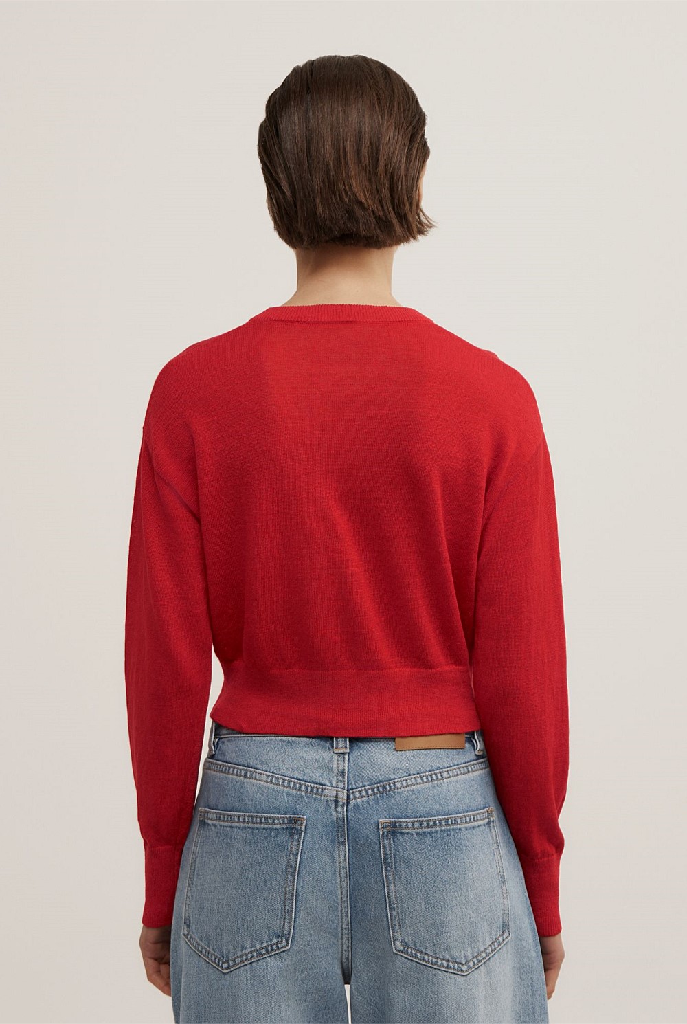 Linen Knit Cardigan