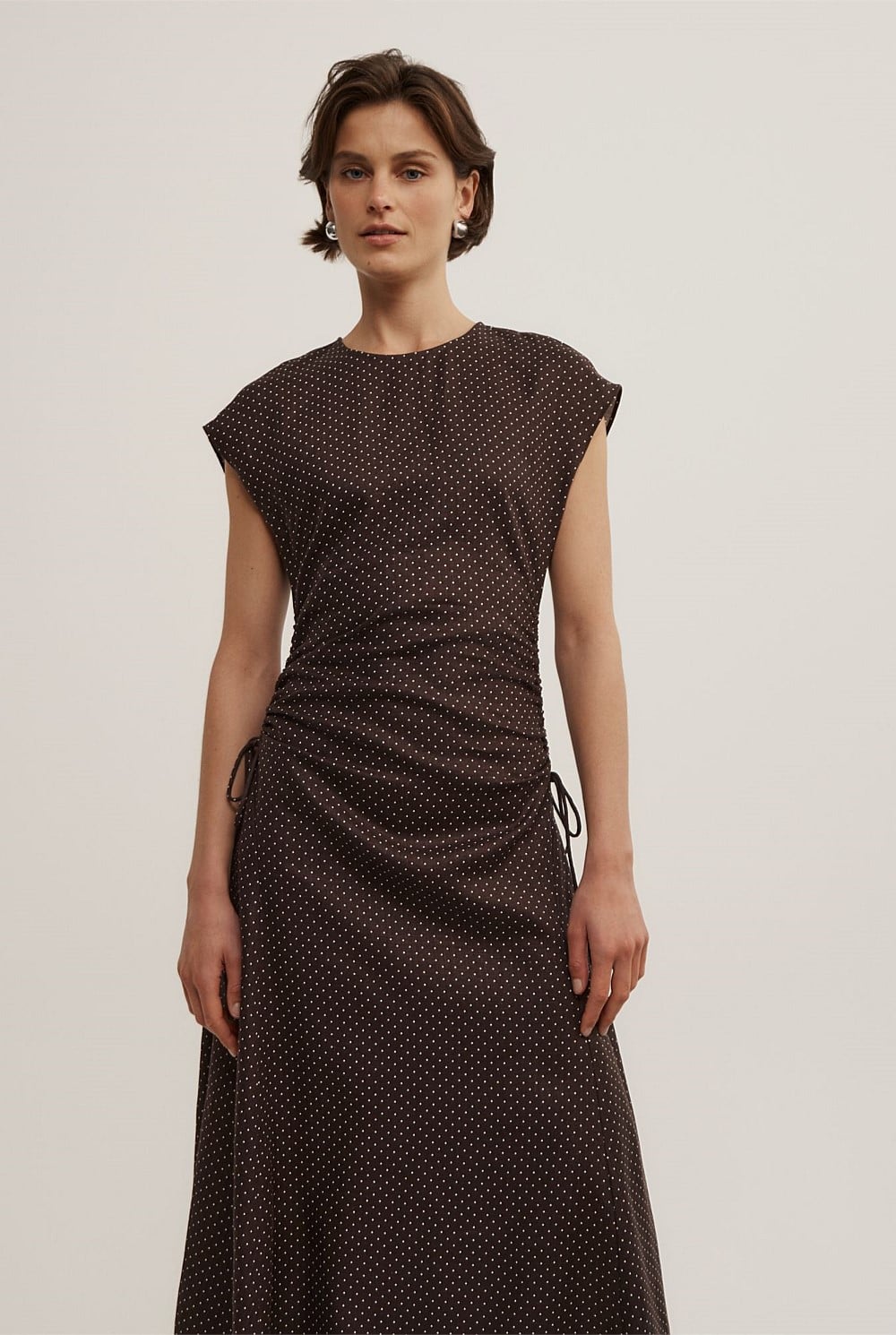 Side Gather Dress