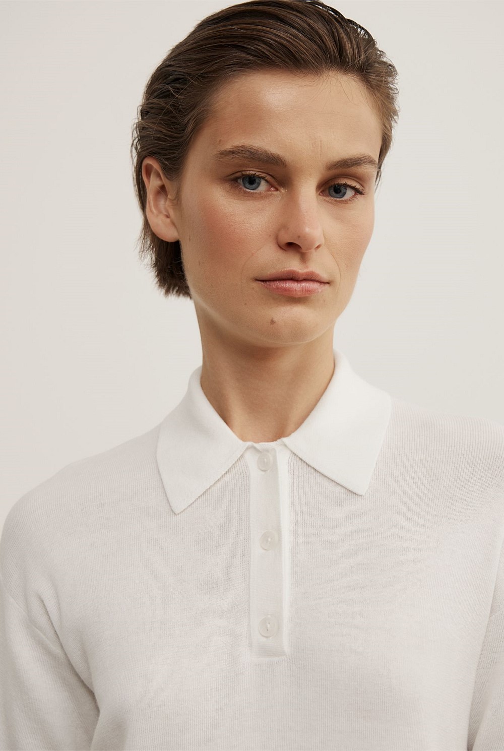 Knit Short Sleeve Polo