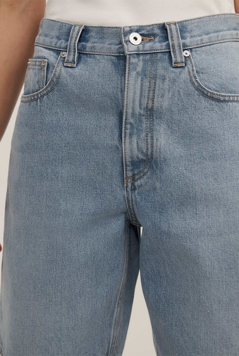 Denim Bermuda Shorts
