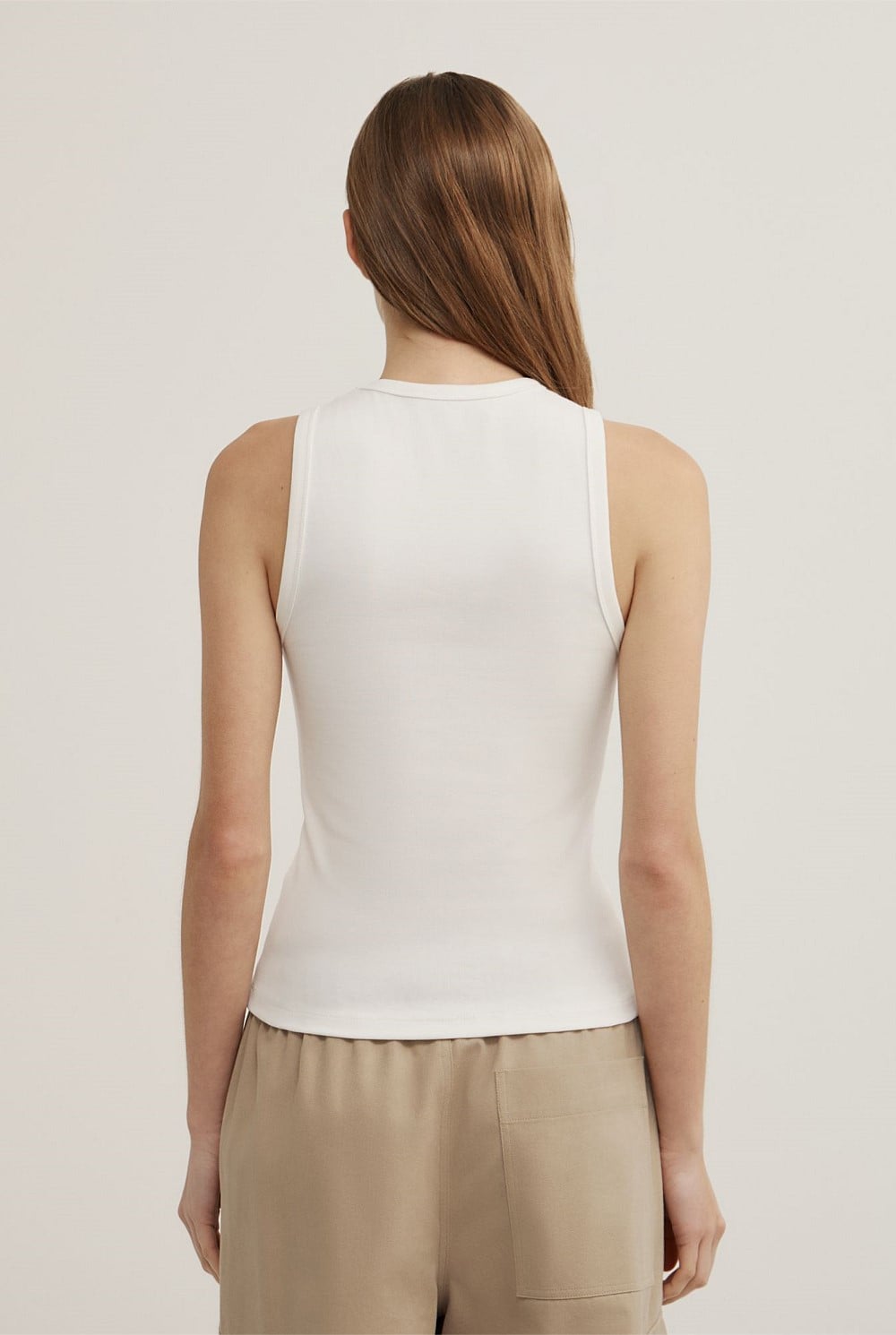 High V-Neck Tank