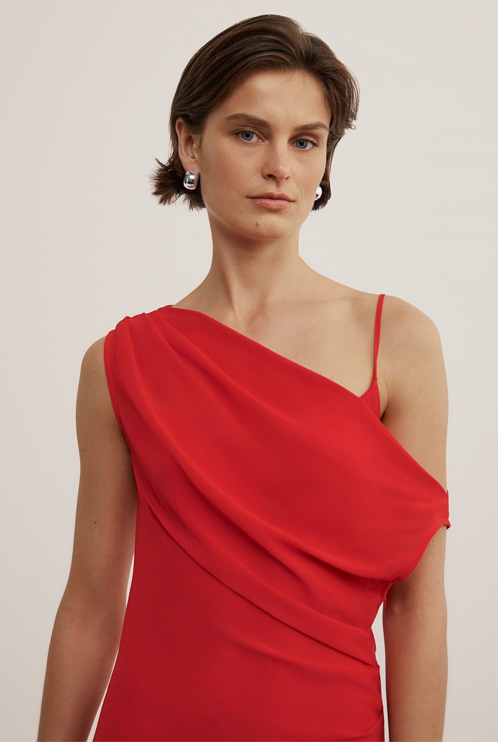 Soft Asymmetric Dress