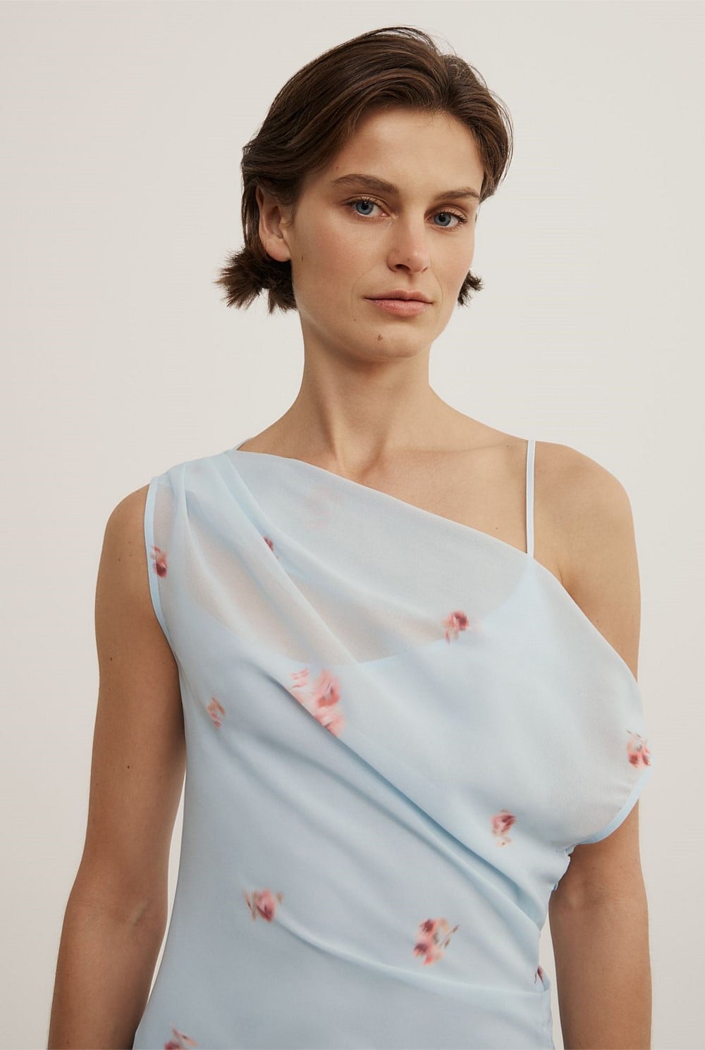 Soft Asymmetric Dress