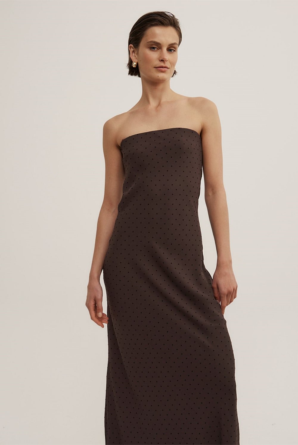 Scarf Maxi Dress