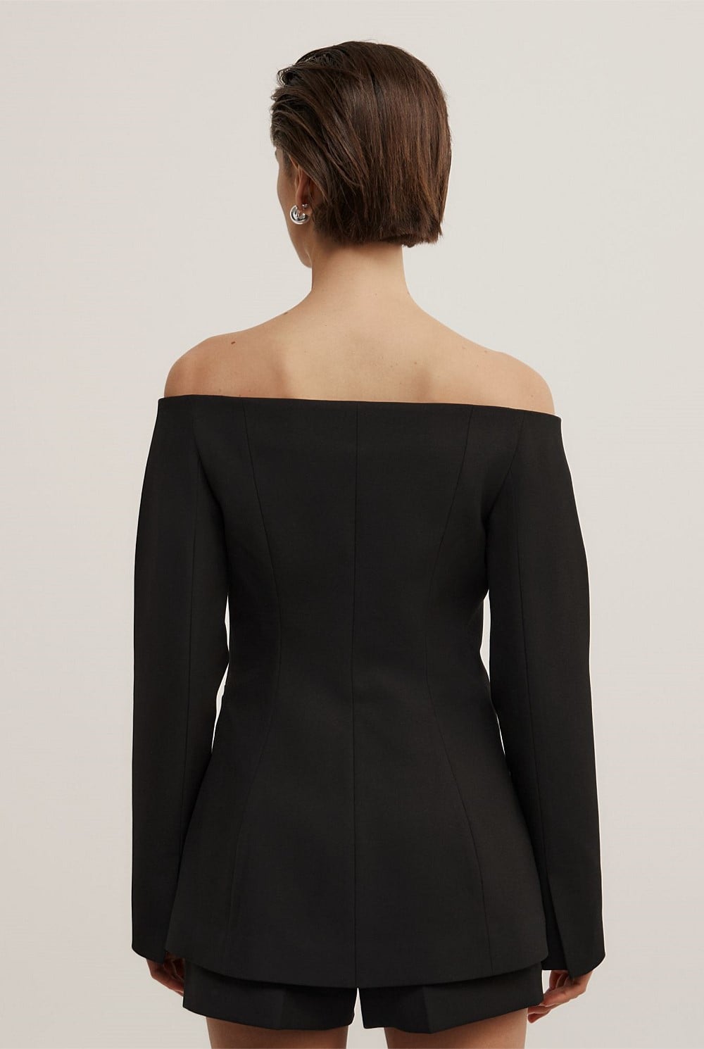 Off Shoulder Jacket