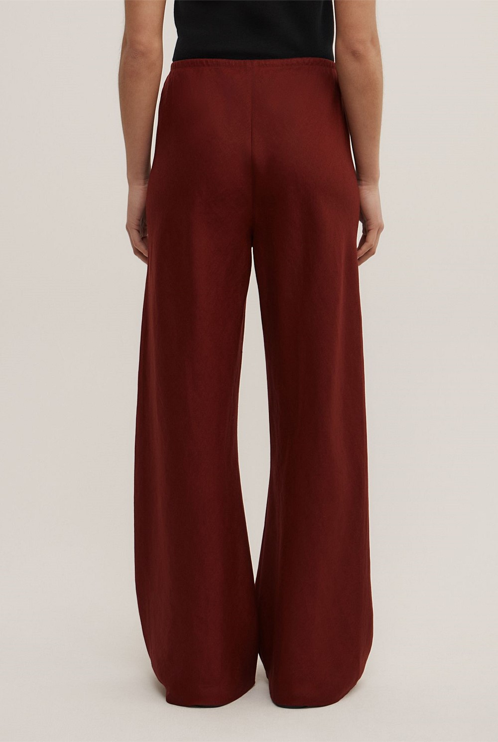 Bias Linen Pants