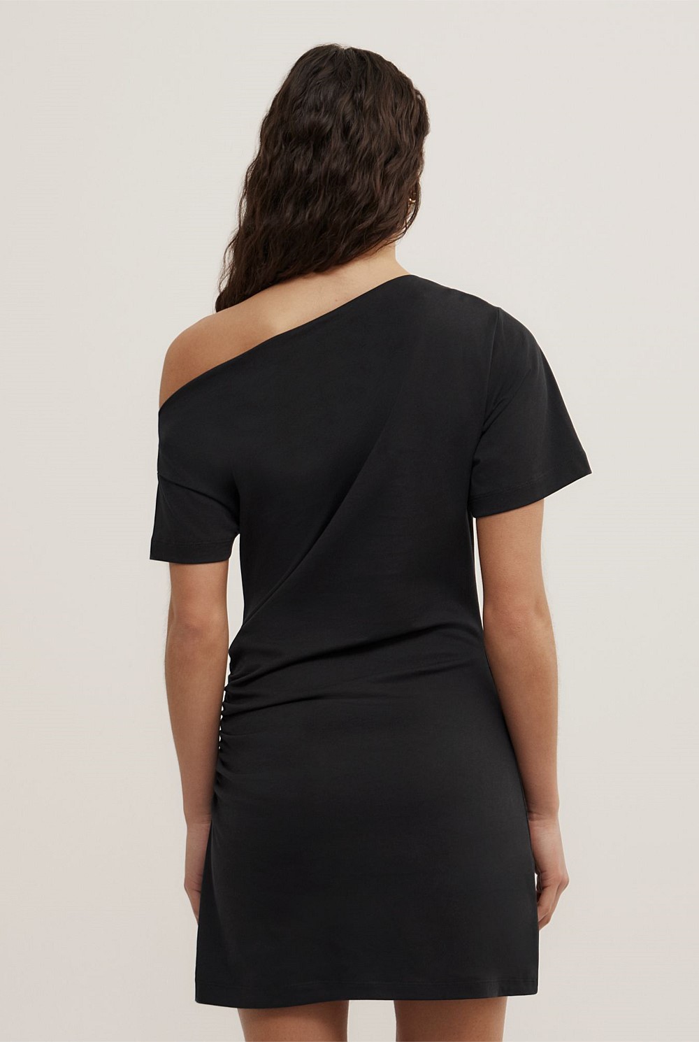 Asymmetric T-Shirt Dress