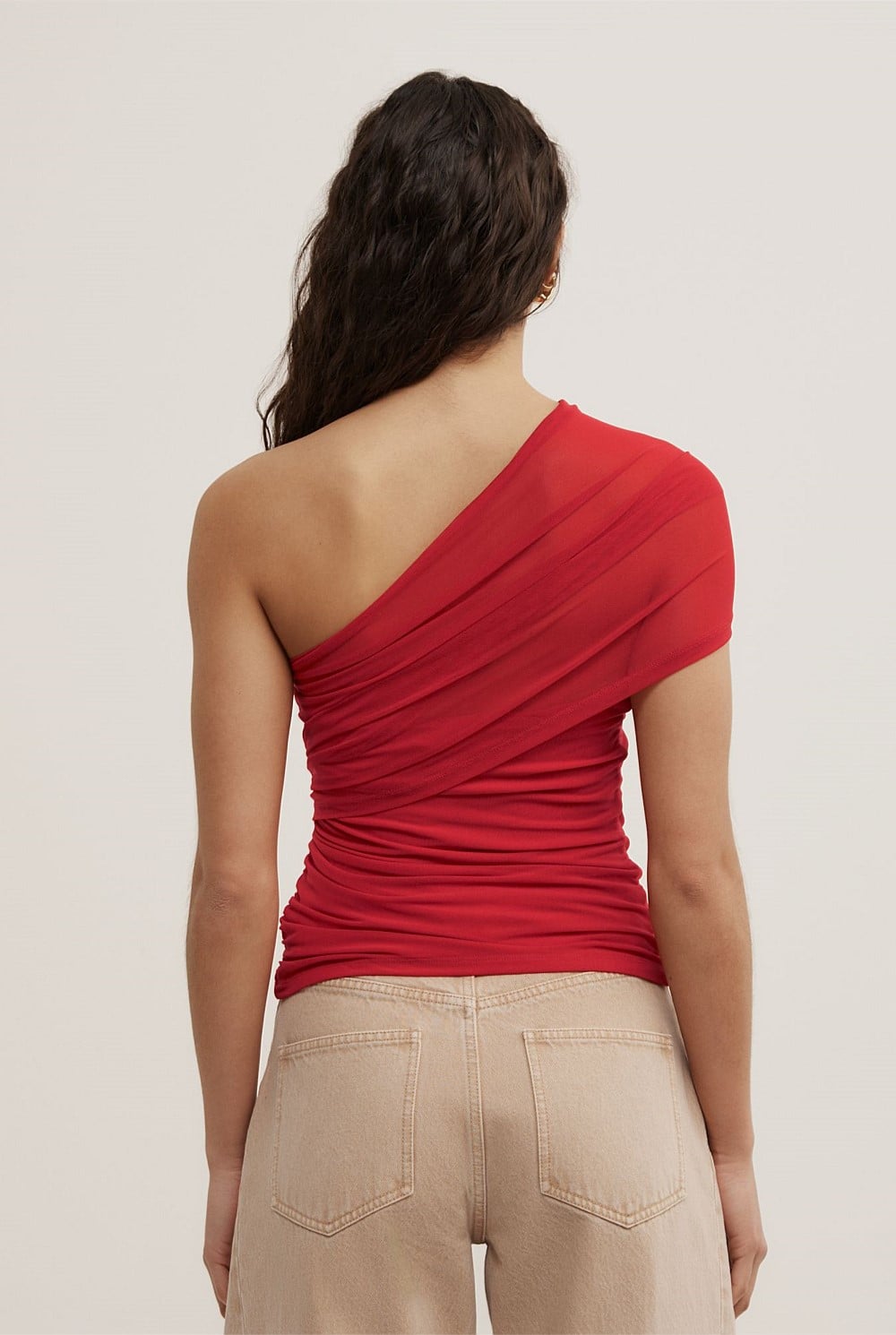 Mesh Overlay Top