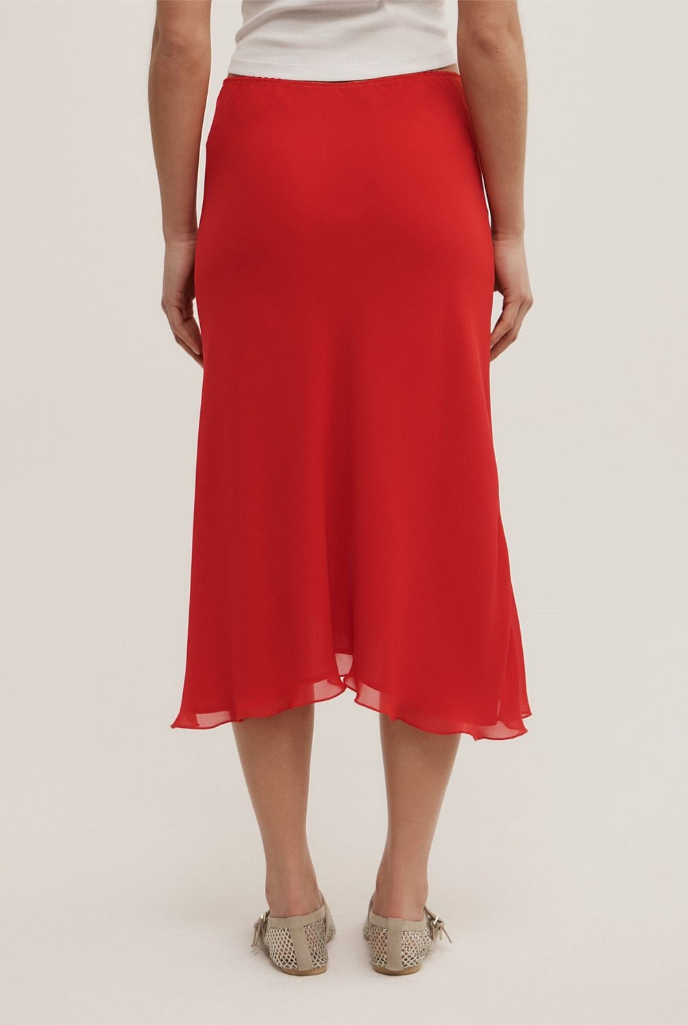 Asymmetric Soft Skirt