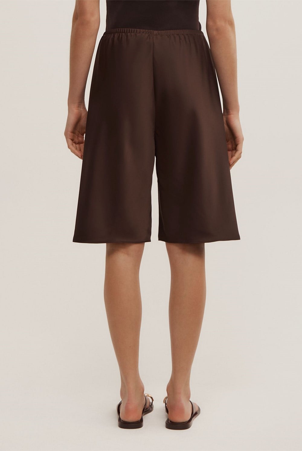 Satin Bermuda Short