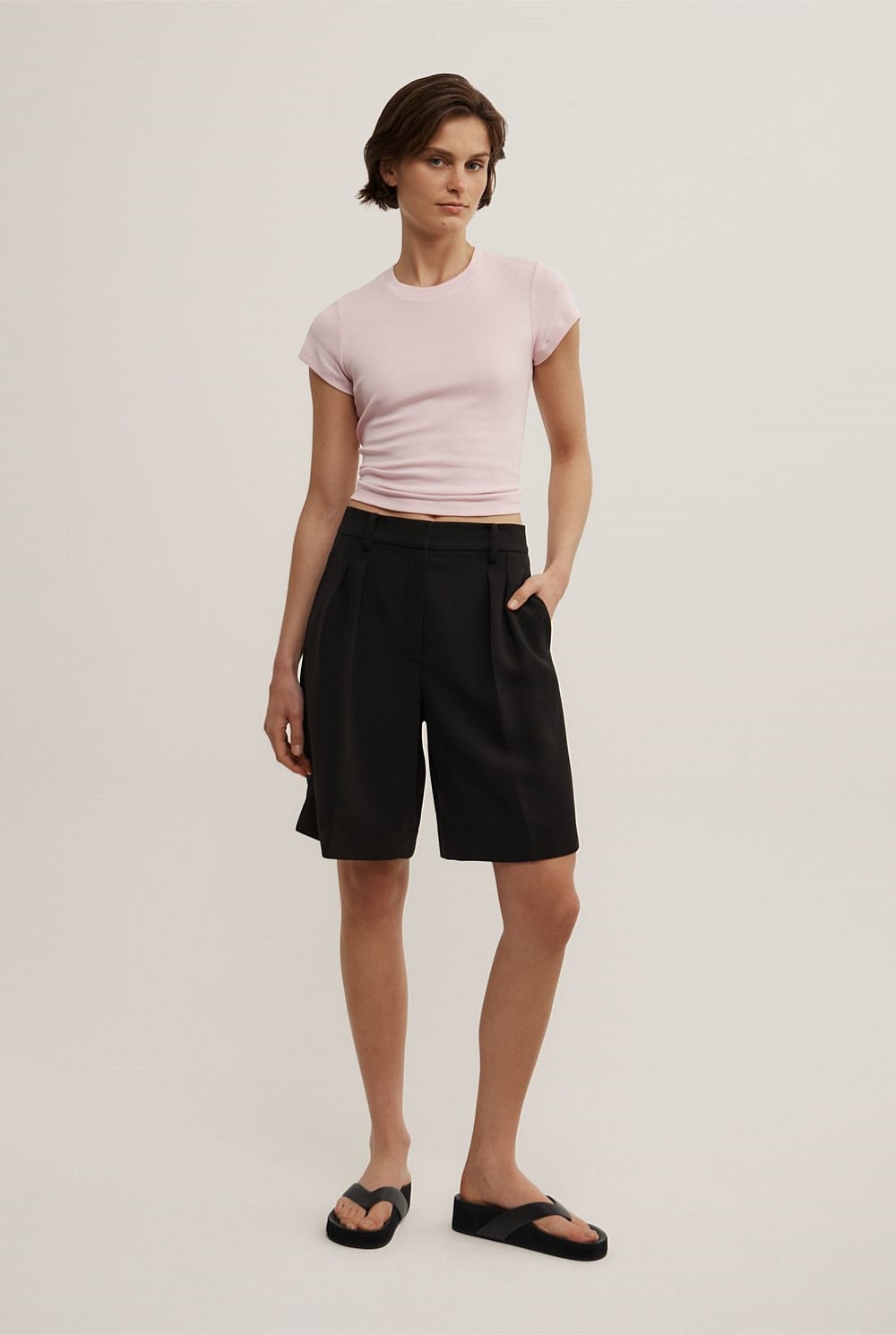 Short Sleeve Fitted T-Shirt