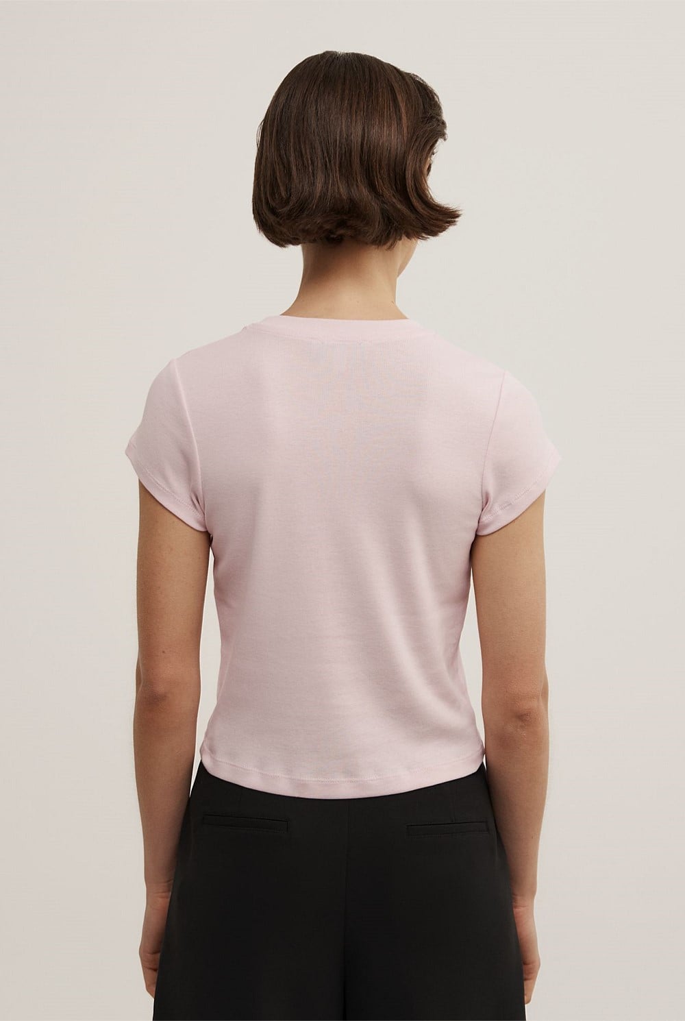 Short Sleeve Fitted T-Shirt