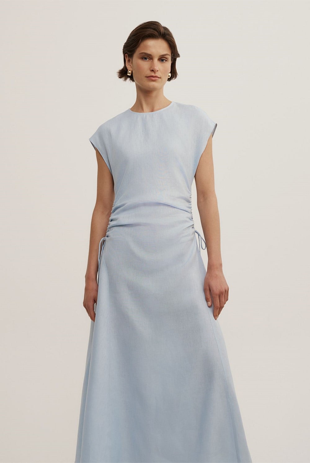 Side Gather Dress