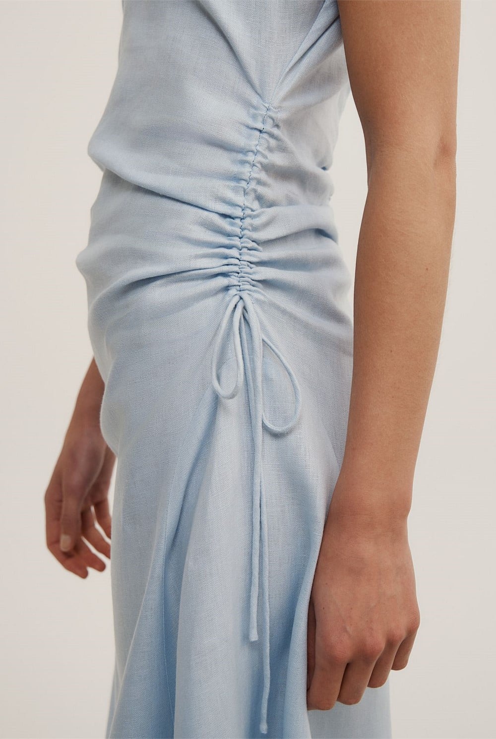 Side Gather Dress