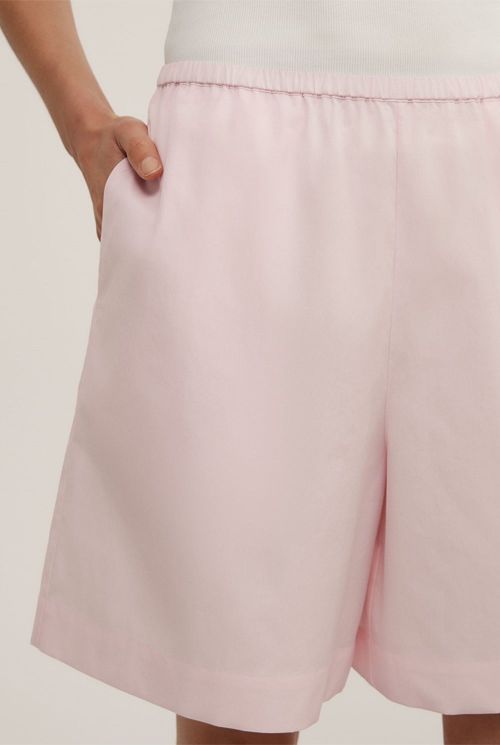 Poplin Bermuda Shorts