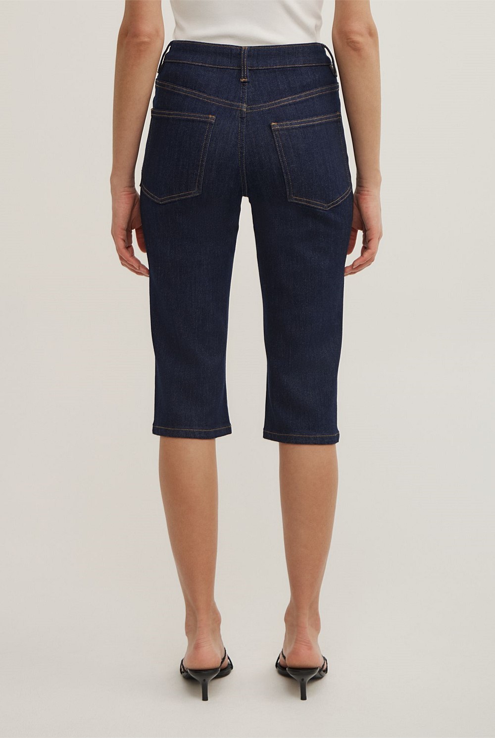 Denim Capris