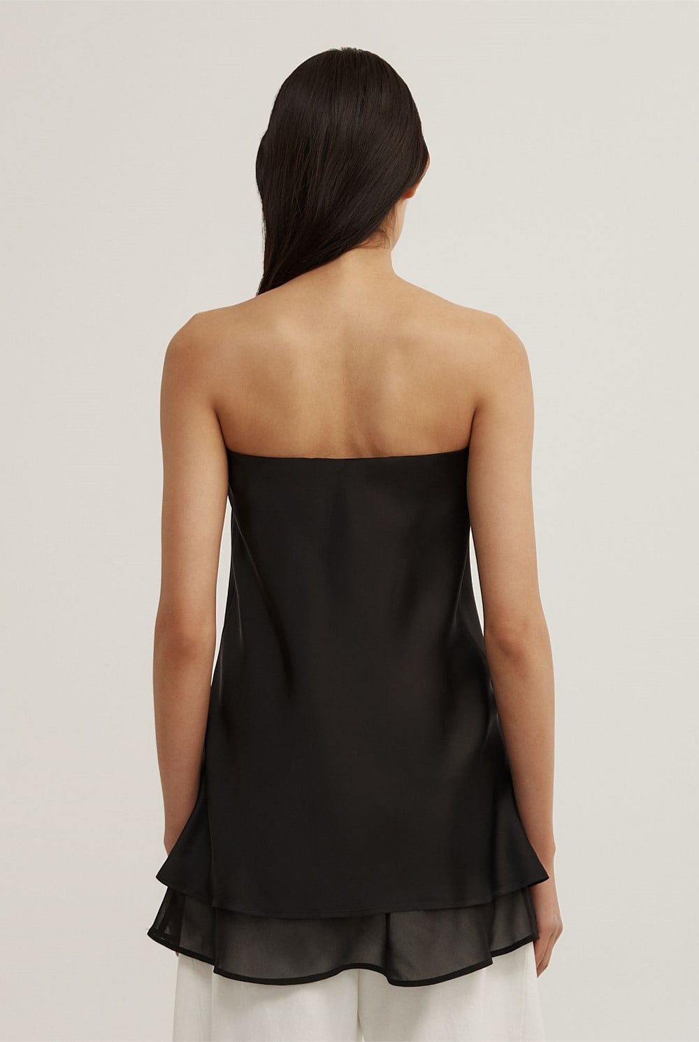 Sheer Trim Tunic