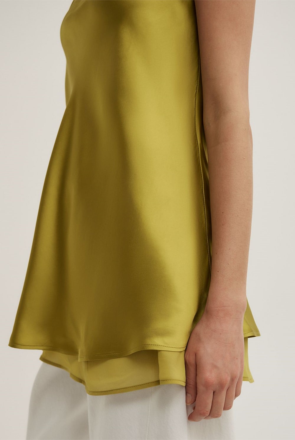 Sheer Trim Tunic