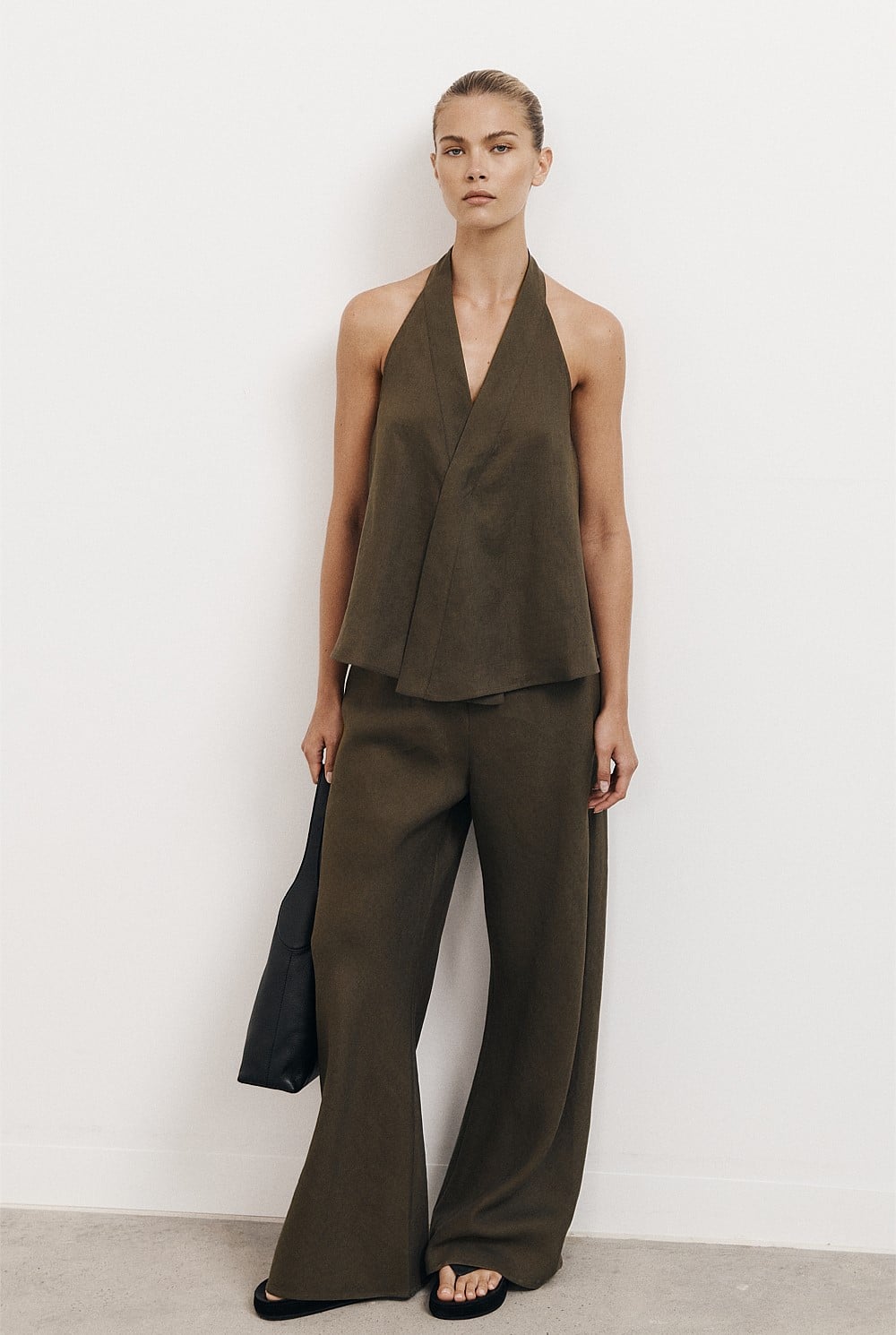 Halter Wrap Tank