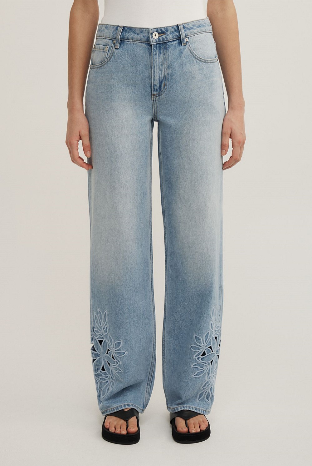 Cutwork Jeans