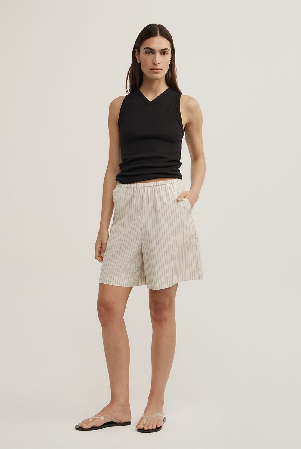 Poplin Bermuda Short