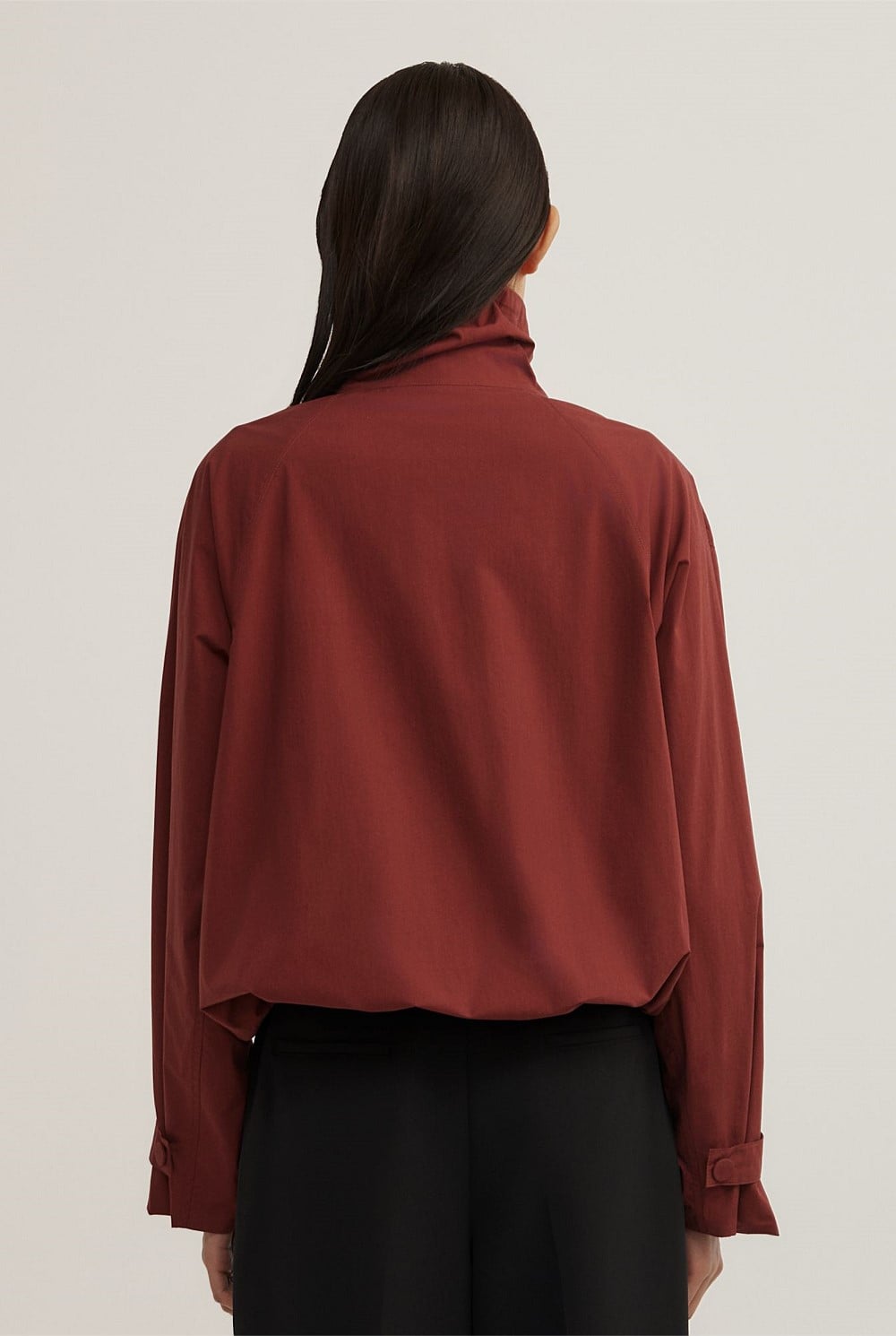 Poplin Funnel Jacket