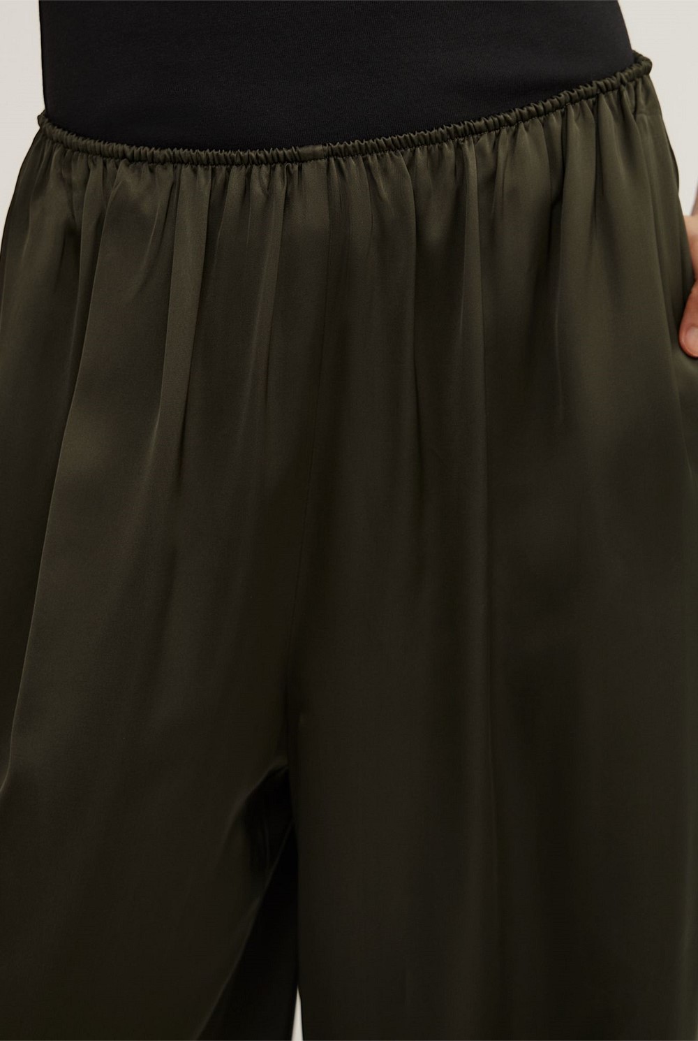 Satin Balloon Pant