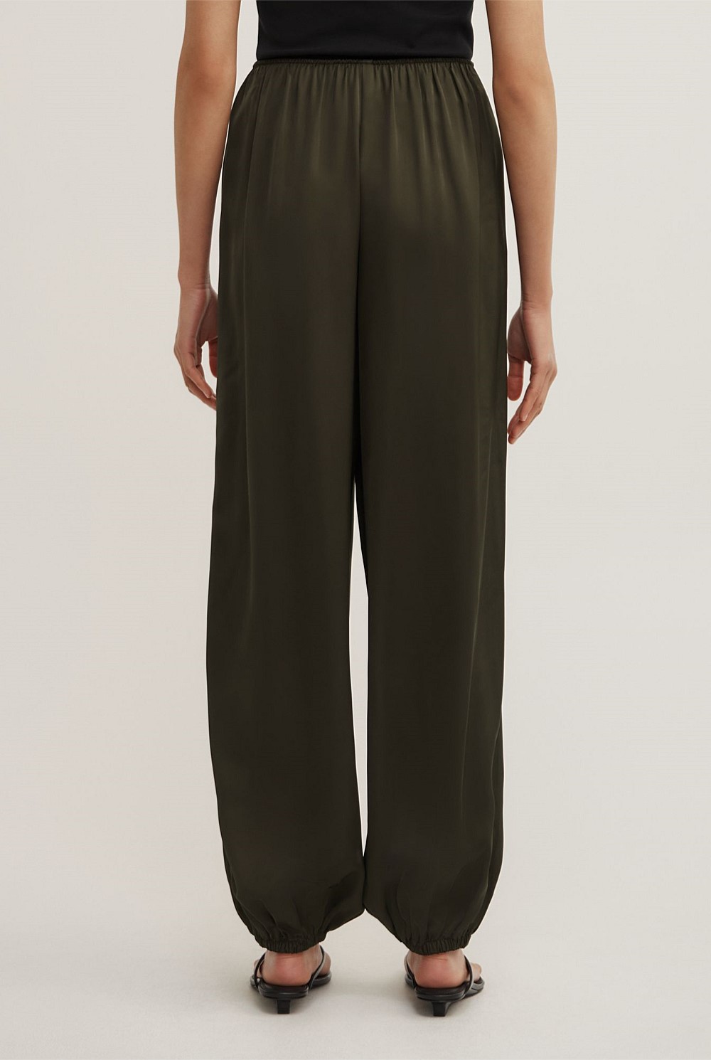 Satin Balloon Pant