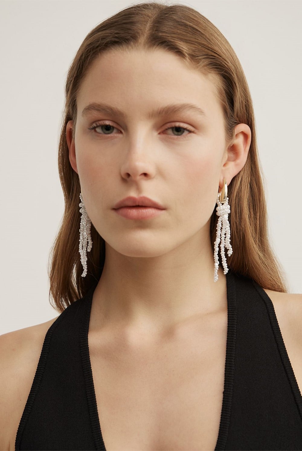 Olive Drop Earrings