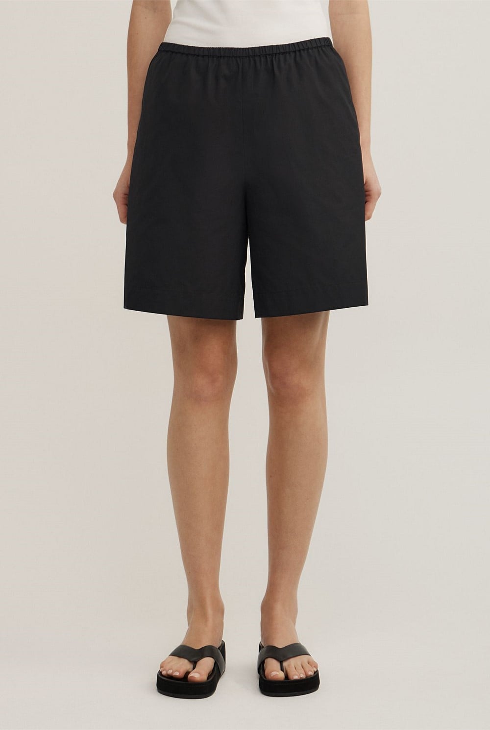 Poplin Bermuda Shorts