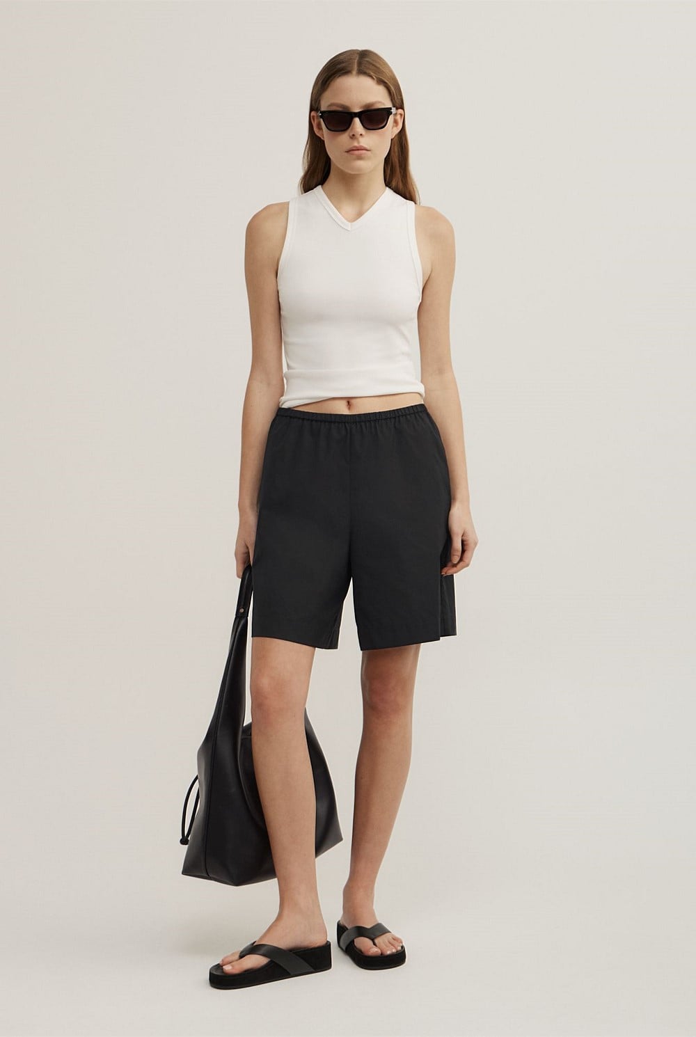Poplin Bermuda Shorts
