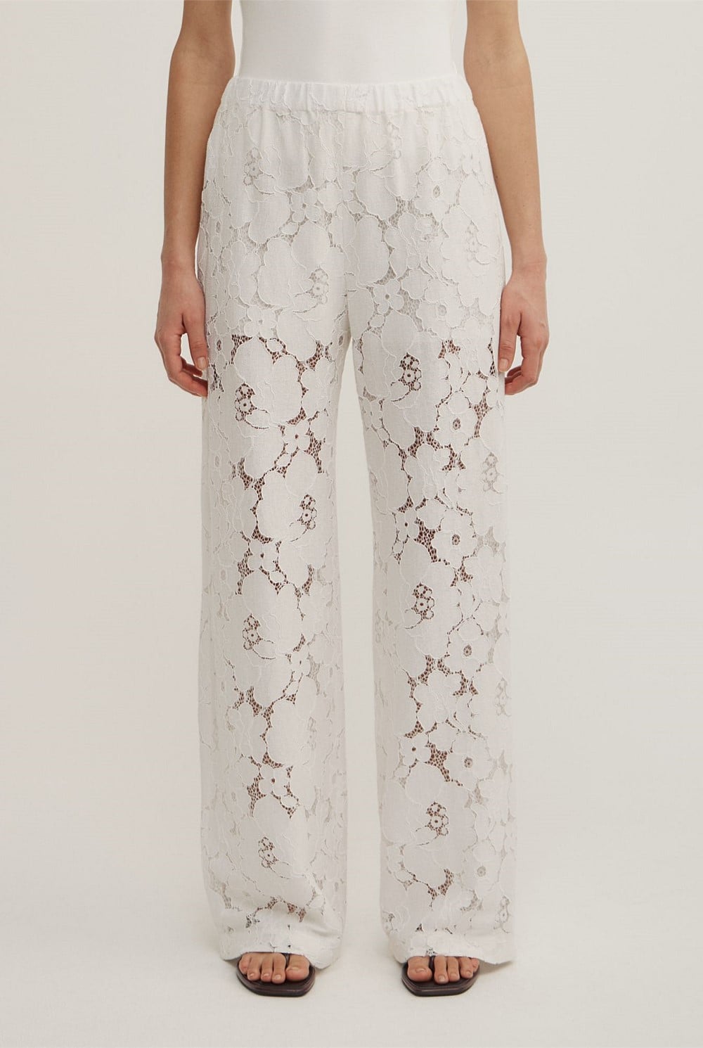 Pull On Lace Pant