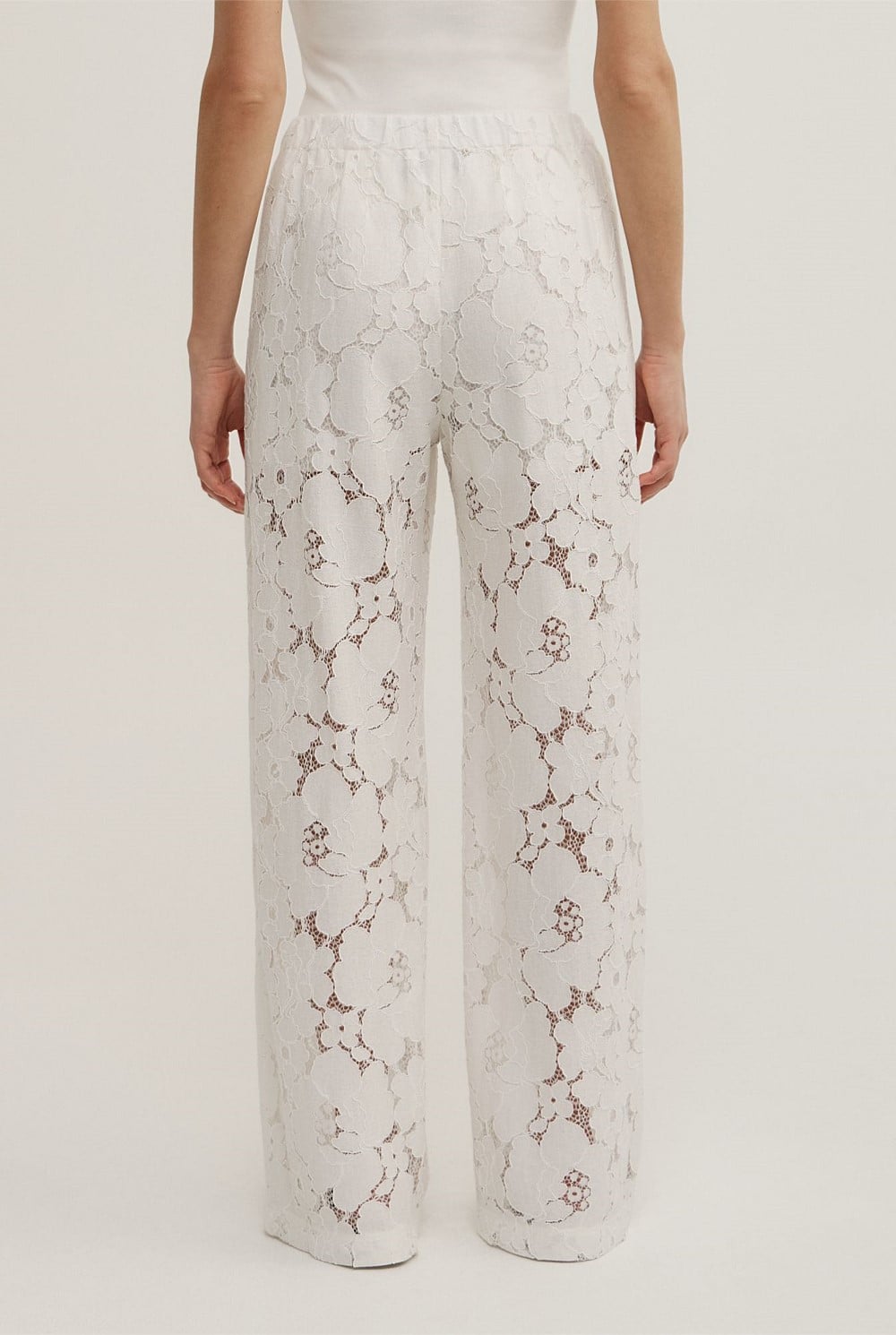 Pull On Lace Pant