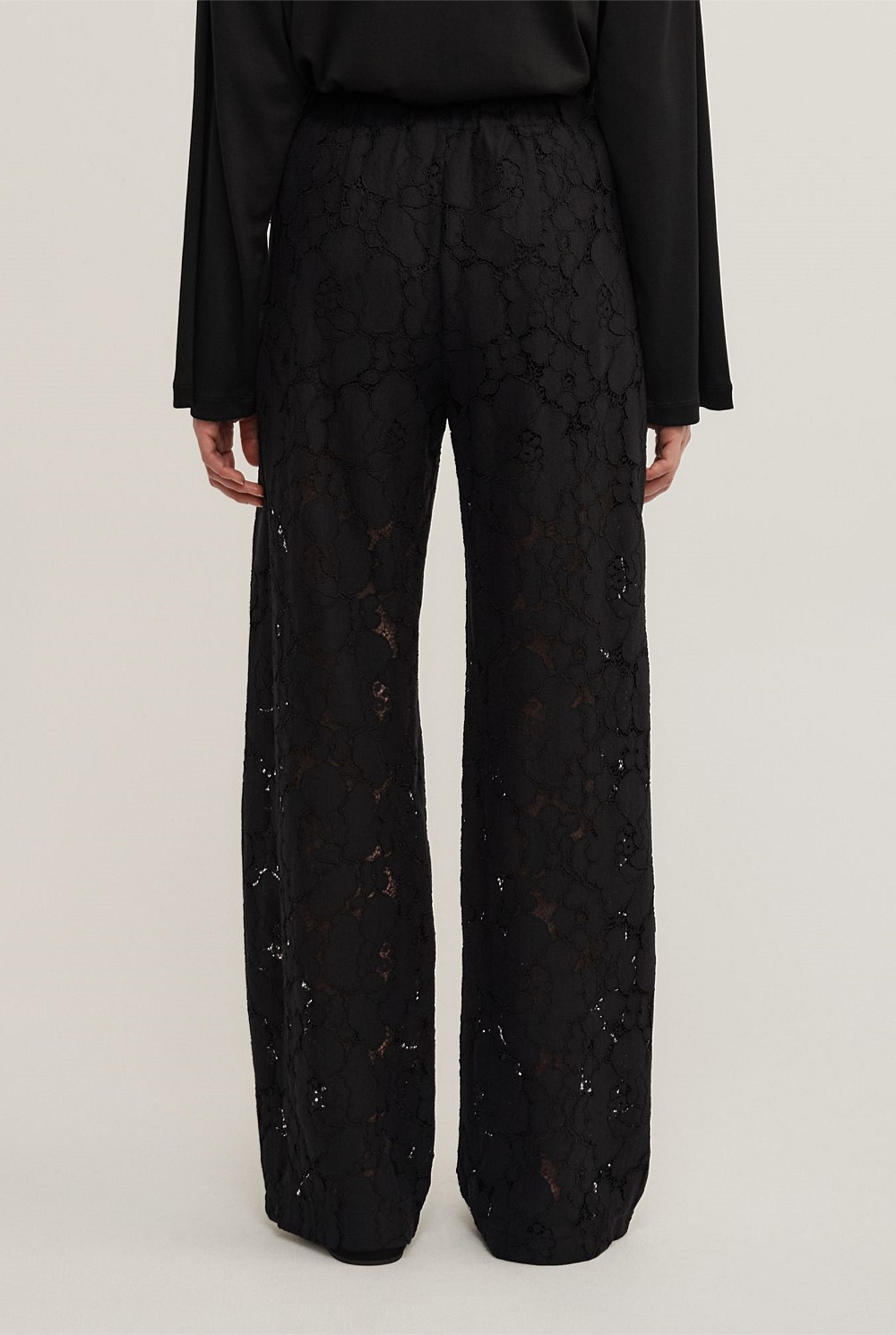 Pull On Lace Pant